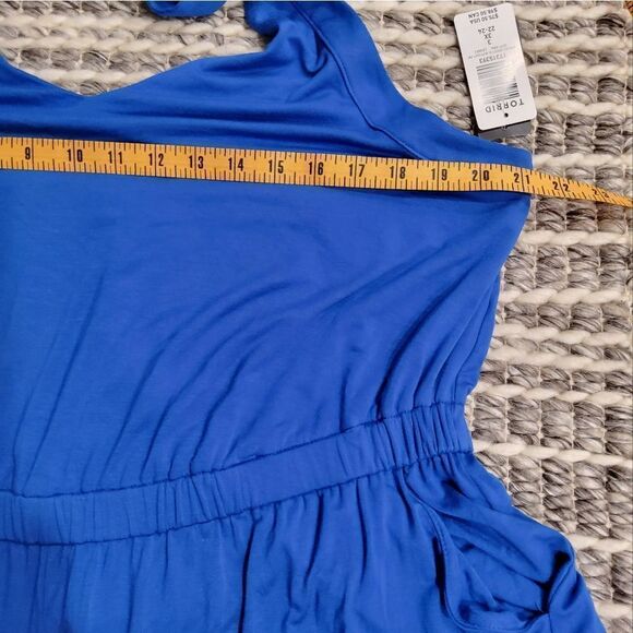 Torrid Super Soft Halter Jumpsuit Size 3X-22-24 - Picture 8 of 10
